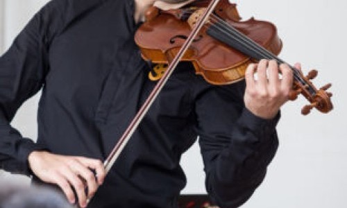 Violin masterclass concert