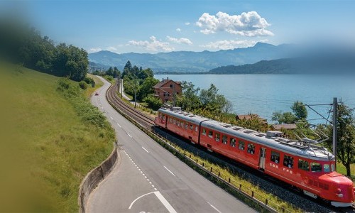 Zürichsee-Fahrt im Roten Doppelpfeil Churchill