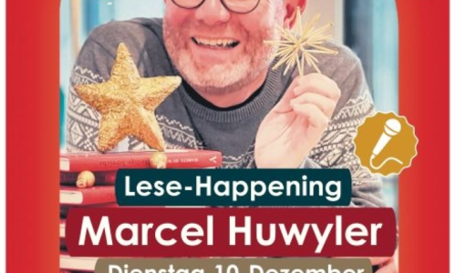 Vorweihnächtliches Lese-Happening mit Marcel Huwyler