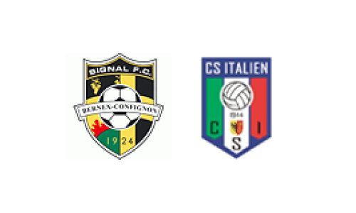 Signal FC Bernex-Confignon 4 - CS Italien GE 4