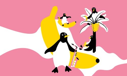 School concert: The big penguin and banana show