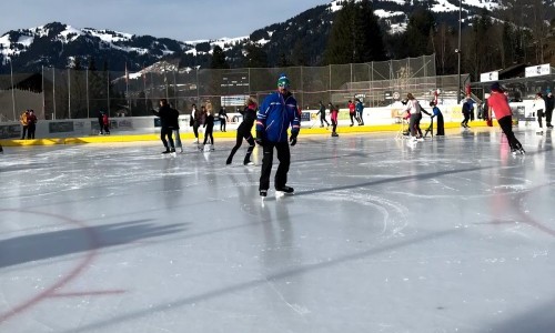 Eisbahn Gstaad