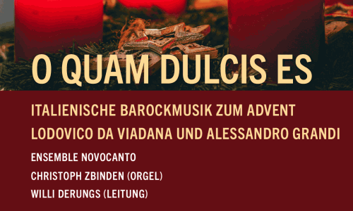 Italienische Barockmusik von Viadana und Grandi zum Advent