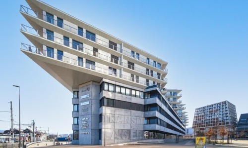 Ausstellungsraum der Schule für Gestaltung Basel - Transitlager