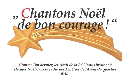 "Chantons Noël de bon courage !"