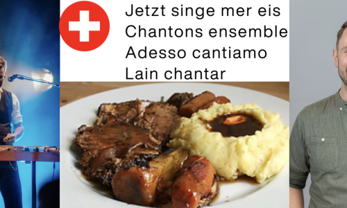 Sonntagsbraten mit "Jetz singemer eis" mit Marco Kunz und Chris Pfändler