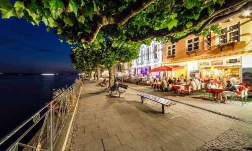 Meersburg by night