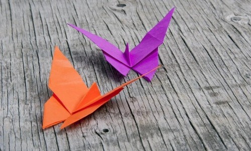 Origami - die bunte Welt des Faltens